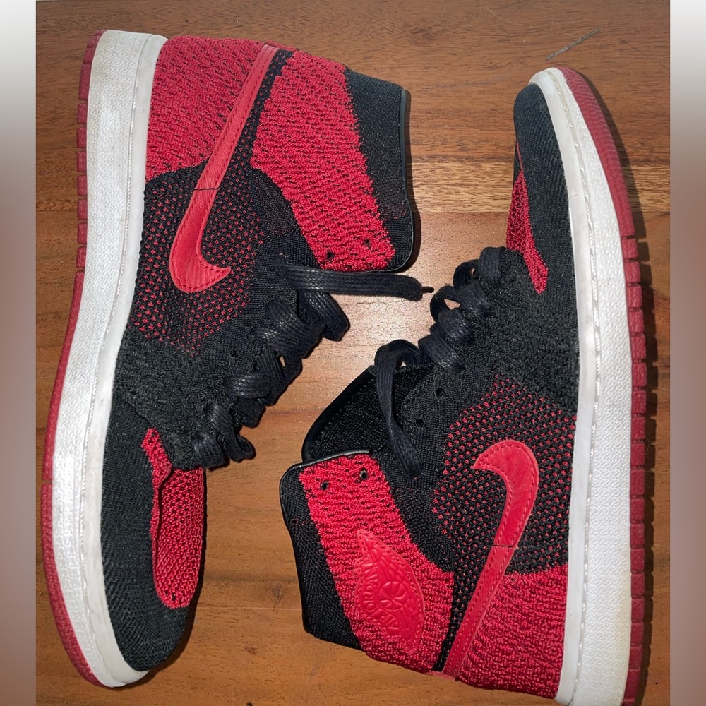 Air Jordan 1 Retro High OG Flyknit 'Bred' (2017)